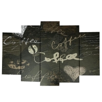 Картина модульная на подрамнике "COFFEE" 120х80 см (2-24х53, 2-24х70, 1-24х80) Картина модульная на подрамнике "COFFEE" 120х80 см (2-24х53, 2-24х70, 1-24х80)