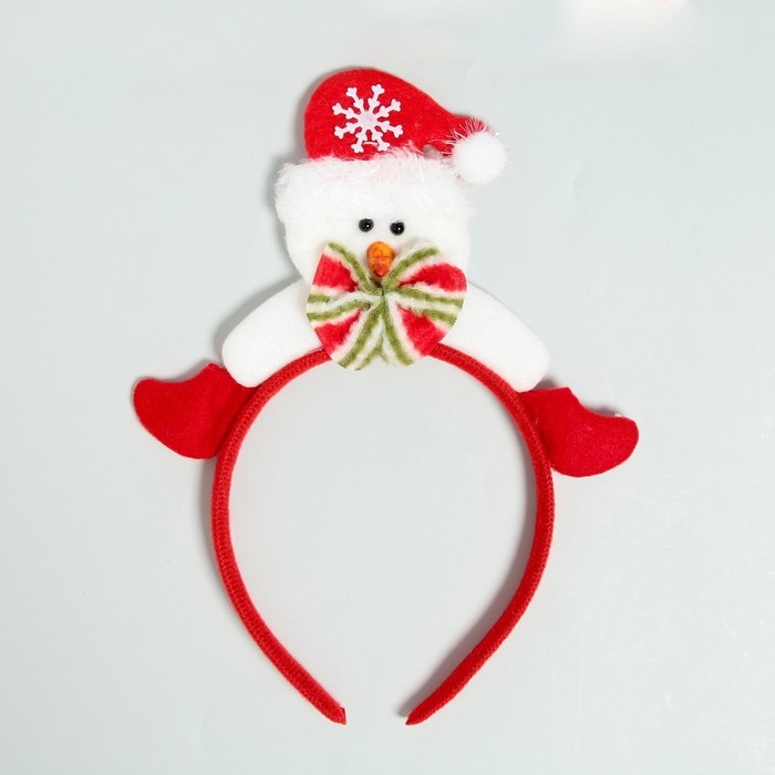 Карнавальный ободок «Снеговик - Новый Год» Карнавальный ободок «Снеговик - Новый Год»