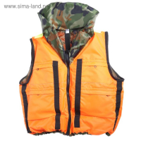 Жилет спасательный с подголовником &laquo;Капитан&raquo;, двухсторонний, большой, 100 кг