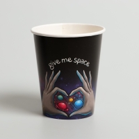 Набор бумажной посуды одноразовый Космического дня рождения&raquo;, 6 тарелок, 6 стаканов, 1 гирлянда