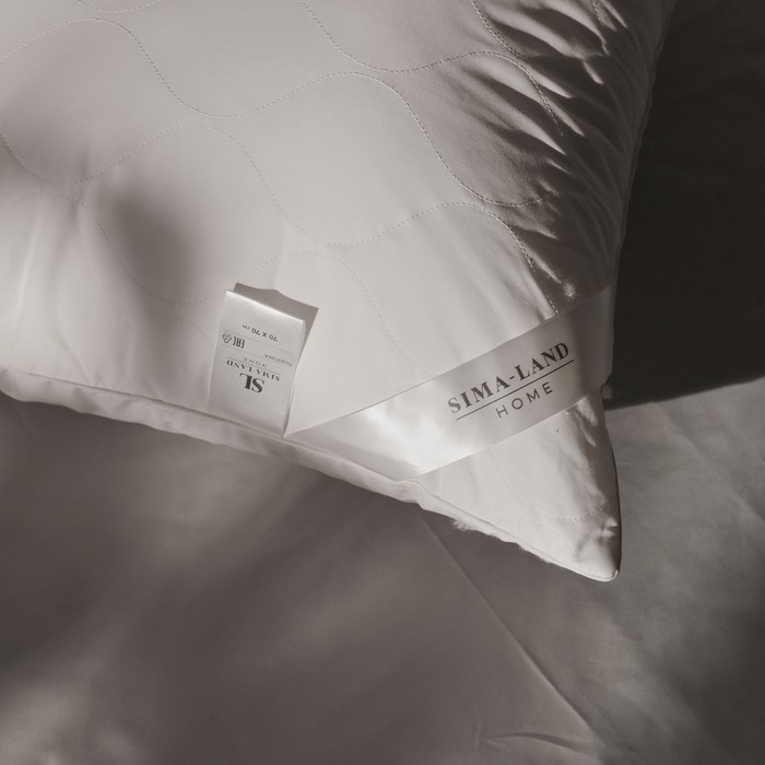 Подушка SL HOME Лебяжий пух 70*70 см,перкаль