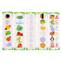 Развивающий набор &laquo;Зверушки в ряд&raquo;, 10 заданий, 3+