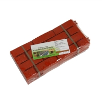 Грядка пластиковая, 4 секции, 45 &times; 45 &times; 20 см, терракот