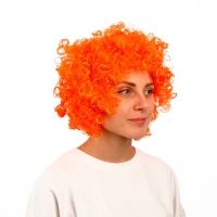 Карнавальный парик &laquo;Объём&raquo;, цвет оранжевый, 120 г