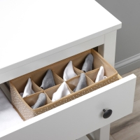 Органайзер для хранения белья Доляна Points, 8 ячеек, 28×14×10 см, цвет бежевый Органайзер для хранения белья Доляна Points, 8 ячеек, 28×14×10 см, цвет бежевый