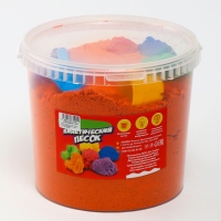 Кинетический песок "Большая песочница" с формочками, 6,5 кг, микс