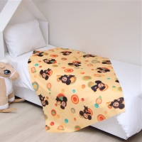 Плед "Чебурашка", 100х140 см, 100% п/э Плед "Чебурашка", 100х140 см, 100% п/э