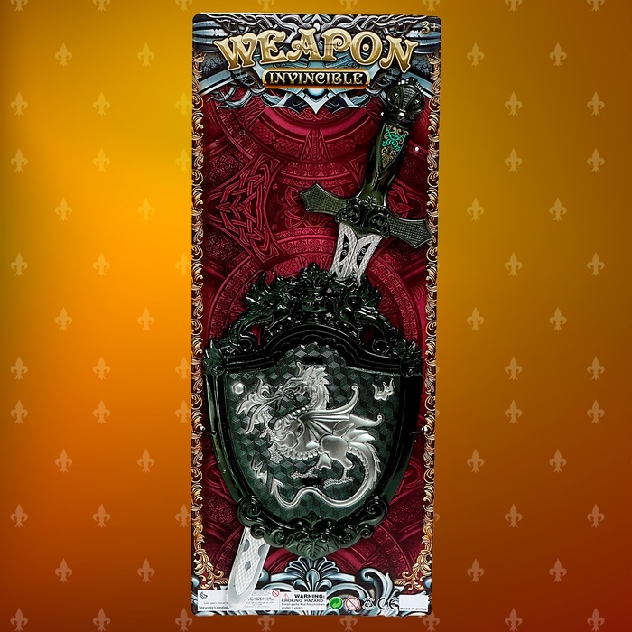 Набор рыцаря &laquo;Орден Дракона&raquo;, меч и щит