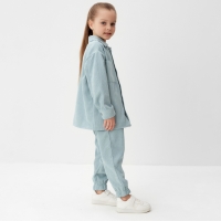 Костюм детский KAFTAN "Velvet", р. 30 (98-104), голубой Костюм детский KAFTAN "Velvet", р. 30 (98-104), голубой