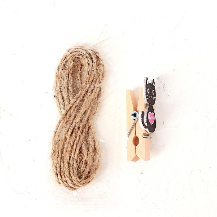 Набор декоративных прищепок &laquo;Кошечки&raquo; набор 10 шт.