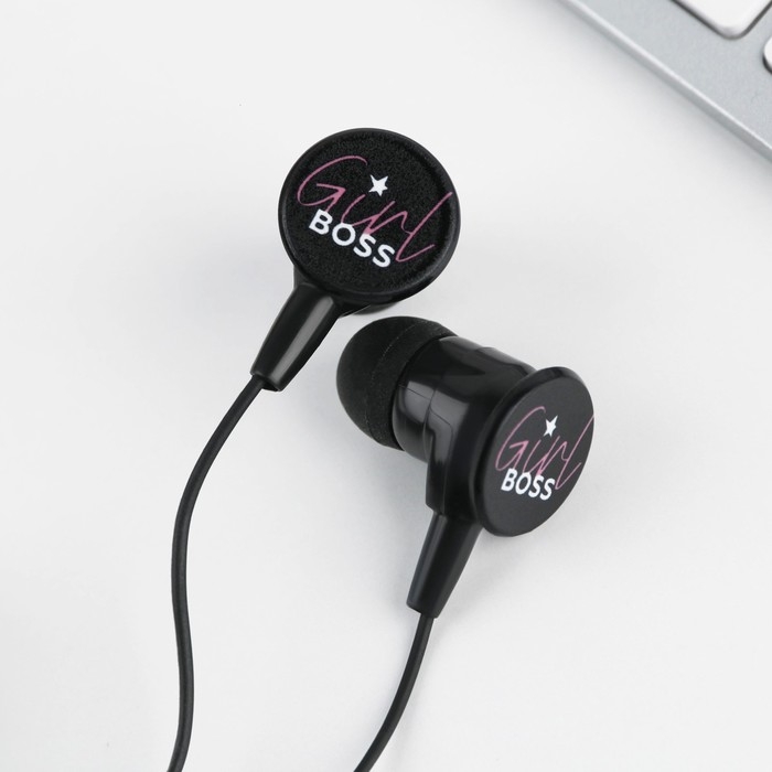 Подарочный набор: наушники и попсокет &laquo;Горяча и бешена&raquo;, модель VBT 1.26, 13,5 х 6 см.