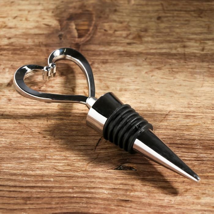 Штопор и пробка для бутылки вина «Набор для влюбленных» Штопор и пробка для бутылки вина «Набор для влюбленных»