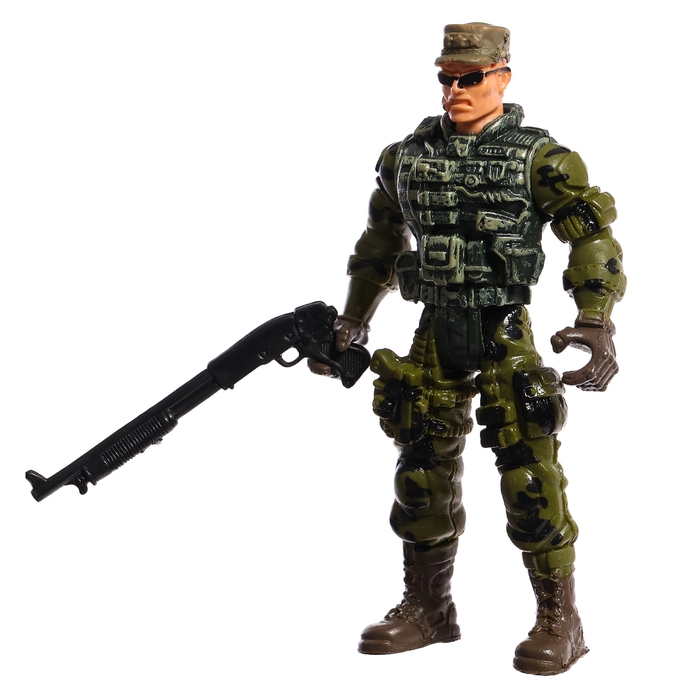 Фигурка солдатика «Штурмовик», цвет МИКС Фигурка солдатика «Штурмовик», цвет МИКС