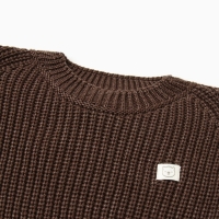Джемпер вязаный Крошка Я, рост 68-74 см, коричневый