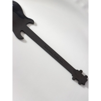 Ложка десертная из нержавеющей стали Magistro &laquo;Гитара&raquo;, длина 12 см, цвет чёрный