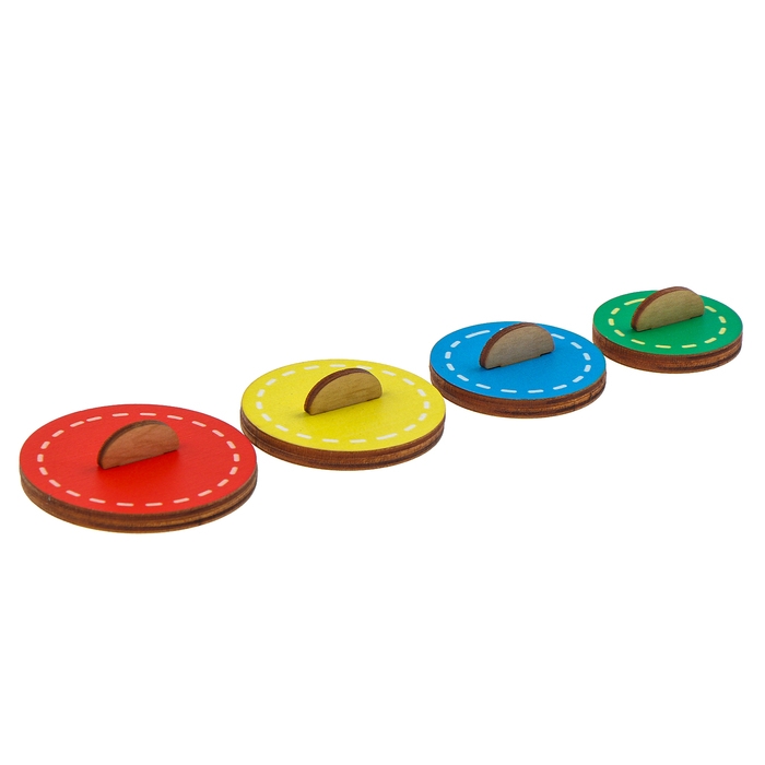 Рамки-вкладыши для малышей &laquo;Умные круги&raquo;