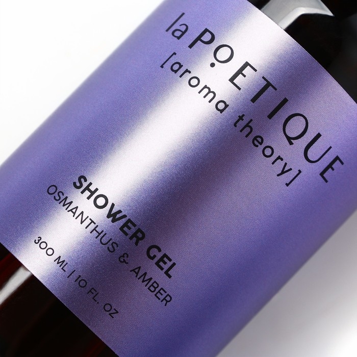 Гель для душа, 300 мл, аромат османтуса и амбры, LA POETIQUE Гель для душа, 300 мл, аромат османтуса и амбры, LA POETIQUE