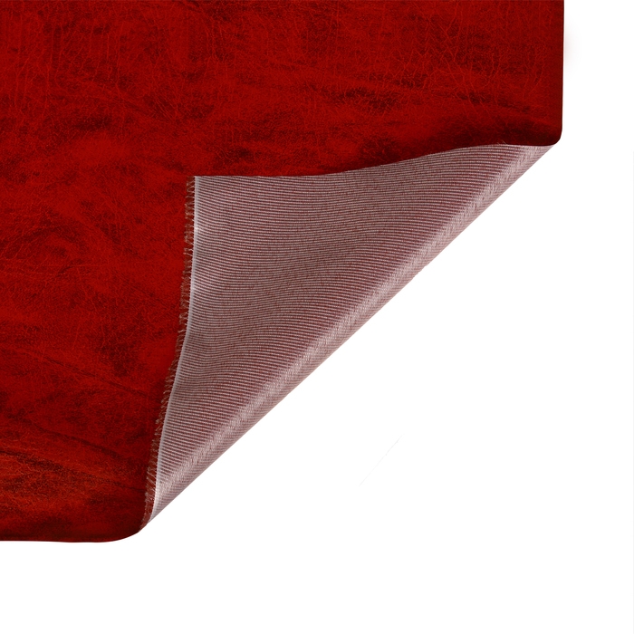 Комплект для обивки дверей, 110 &times; 200 см: иск.кожа, поролон 3 мм, гвозди, бордо, &laquo;Эконом&raquo;