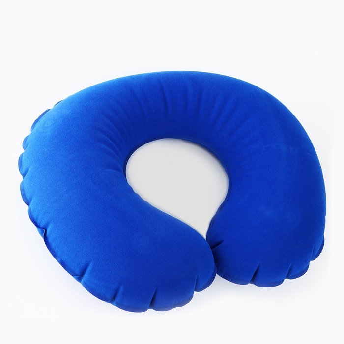 Подушка для путешествий &laquo;Синий&raquo;, форма овал