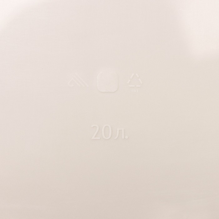 Таз круглый «Русская банька», 20 л Таз круглый «Русская банька», 20 л