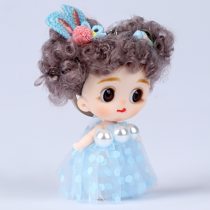 Брелок &laquo;Куколка&raquo; с двумя хвостиками, 9 см