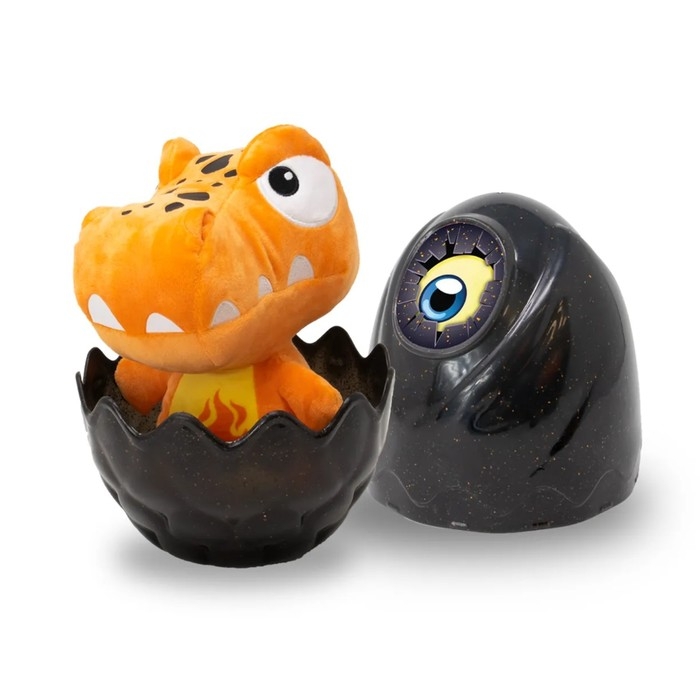 Мягкая игрушка динозавр Crackin'Eggs, 22 см, в яйце, серия Лава, МИКС