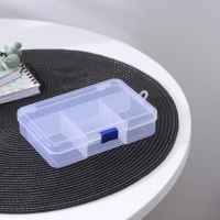 Органайзер для хранения, 5 отделений, 14,5&times;10&times;3,5 см, цвет МИКС