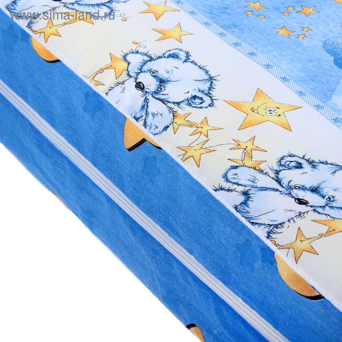 Матрас беспружинный &laquo;А.Попович&raquo;, 119х59х12см, цвет МИКС