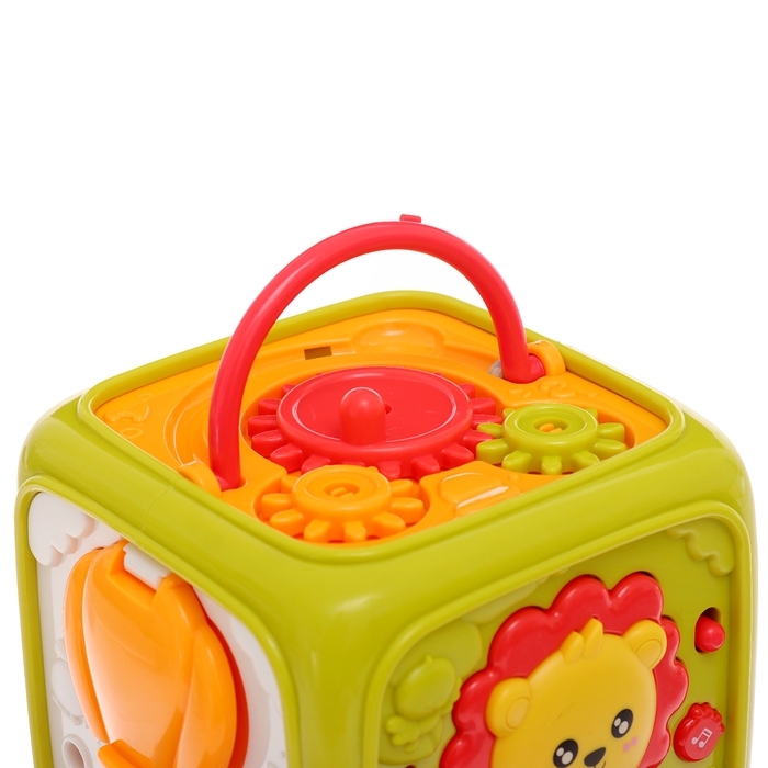 Развивающая игрушка «Умный кубик», 3 в 1: ионика, сортер, бизикуб, звук Развивающая игрушка «Умный кубик», 3 в 1: ионика, сортер, бизикуб, звук