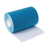 Кинезио - тейп, 10 см × 5 м, цвет синий Кинезио - тейп, 10 см × 5 м, цвет синий