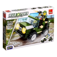 Конструктор 4 в 1 Военные &laquo;Современная техника&raquo;, 4 вида МИКС