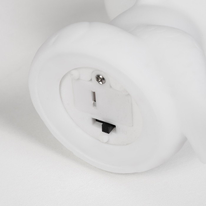 Ночник Ночник "Русалочка" LED от батареек белый 7х7,5х13 см RISALUX