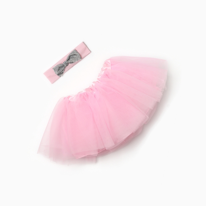 Набор для фотосессии Крошка Я Набор для фотосессии Крошка Я "Маленькая волшебница": юбка и повязка, 17 см