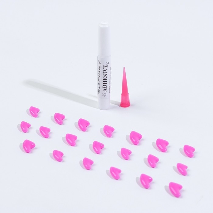 Когти накладные Когти накладные "Антицарапки", размер S, фуксия