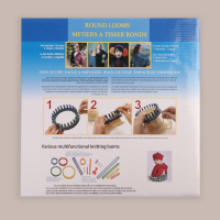 Набор для вязания «Лумы», d = 14/19/24/29 см, игла и крючок в комплекте, цвет разноцветный Набор для вязания «Лумы», d = 14/19/24/29 см, игла и крючок в комплекте, цвет разноцветный