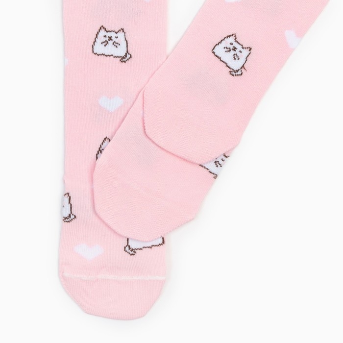 Колготки детские KAFTAN Колготки детские KAFTAN "Котики", 104-110 см, розовый