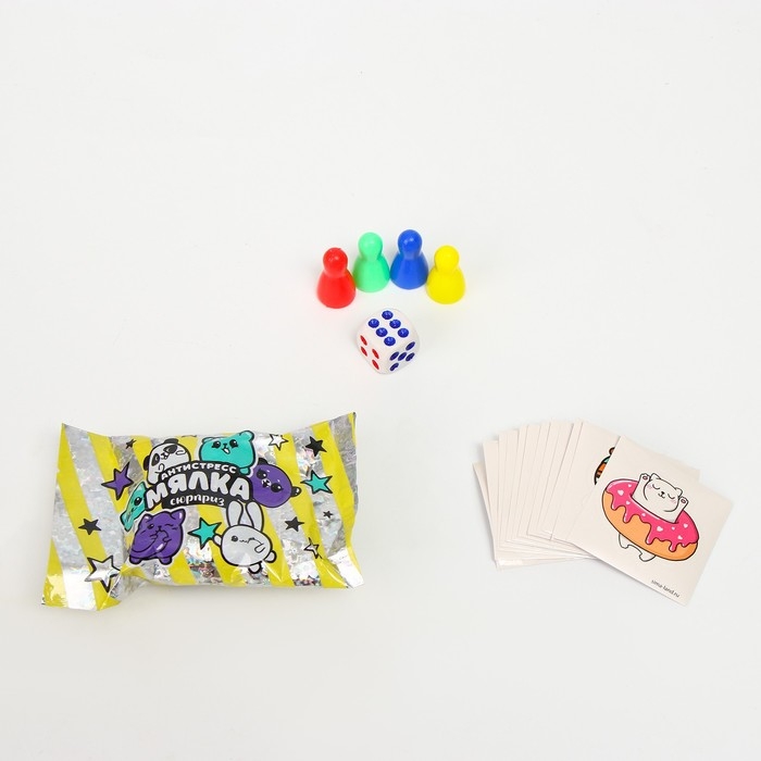 Мялки антистресс с игрой ходилкой &laquo;Зверушки&raquo;