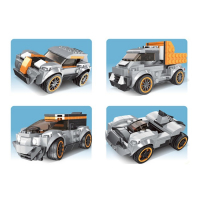 Конструктор блочный &laquo;Кабриолет&raquo;, 20 вариантов сборки, 233 детали