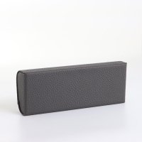 Футляр для очков на магните, длина 16 см, цвет серый