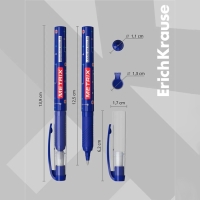 Ручка-роллер Erich Krause METRIX, узел 0.5, чернила синие, длина письма 1200 метров Ручка-роллер Erich Krause METRIX, узел 0.5, чернила синие, длина письма 1200 метров