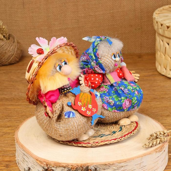 Оберег &laquo;Неразлучники&raquo;, семейный, микс