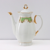 Сервиз кофейный фарфоровый «Симфония», 15 предметов: кофейник 800 мл, сахарница 400 мл, сливочник 180 мл, чашка кофейная 110 мл, блюдце d=12 см Сервиз кофейный фарфоровый «Симфония», 15 предметов: кофейник 800 мл, сахарница 400 мл, сливочник 180 мл, чашка кофейная 110 мл, блюдце d=12 см