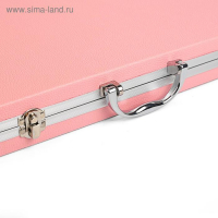 Набор для рисования, в чемоданчике ПВХ, розовый