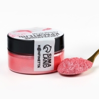 Кандурин крупный &laquo;Коралловый&raquo; для десертов и напитков, водорастворимый, 5 г.