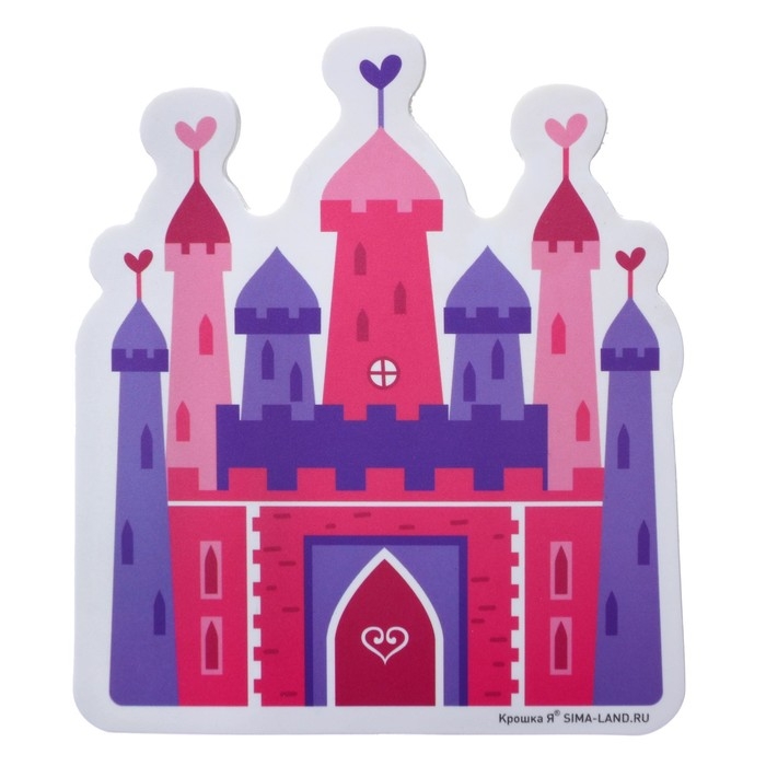 Набор стикеров EVA для ванны &laquo;Принцесса&raquo;, 12 деталей, Крошка Я