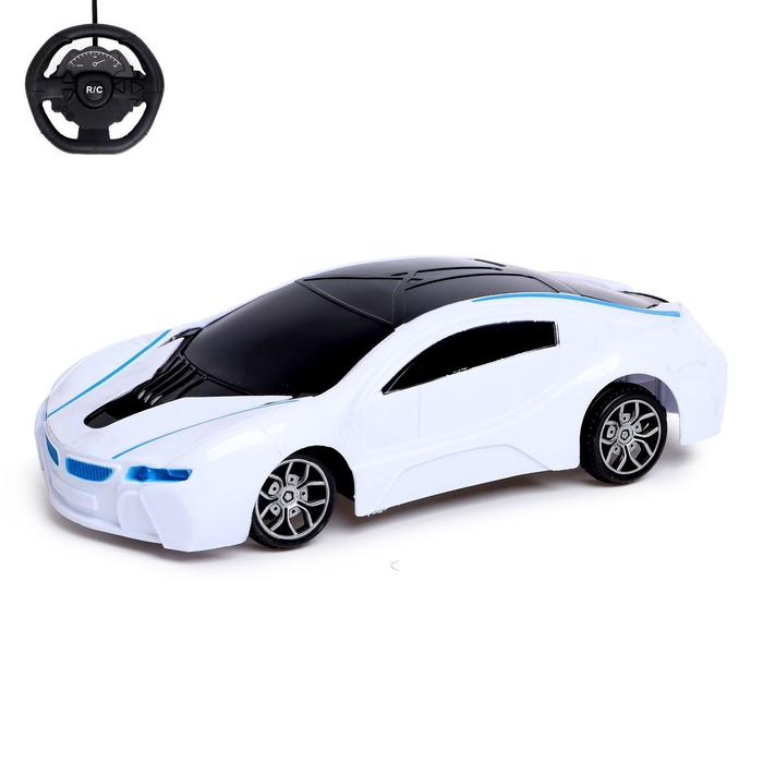 Машина радиоуправляемая &laquo;Купе&raquo;, работает от батареек, МИКС