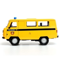 Машина металлическая «УАЗ 3962. Милиция», инерция, 1:24, свет и звук Машина металлическая «УАЗ 3962. Милиция», инерция, 1:24, свет и звук