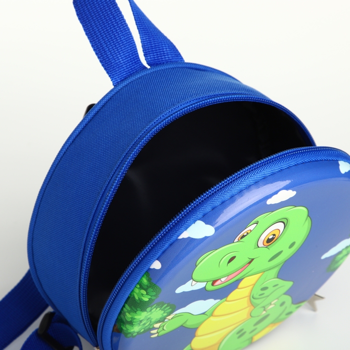 Рюкзак детский на молнии «Выбражулька», цвет синий Рюкзак детский на молнии «Выбражулька», цвет синий