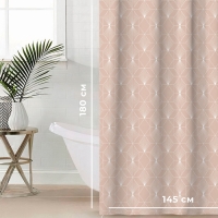 Штора для ванной «Geometry», 145×180 см Штора для ванной «Geometry», 145×180 см
