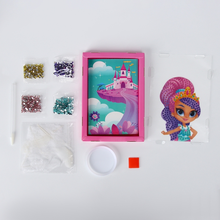 Алмазная мозаика в рамке для детей &laquo;Принцесса&raquo;